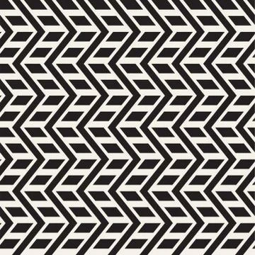 Vector seamless zigzag line pattern. Abstract stylish geometric background. R 스톡 일러스트