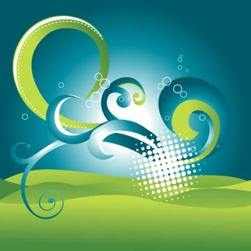 Vector seasonal background Stock Illustration