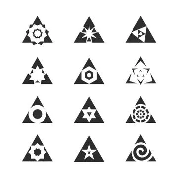 Vector set of arrows Stock Illustration