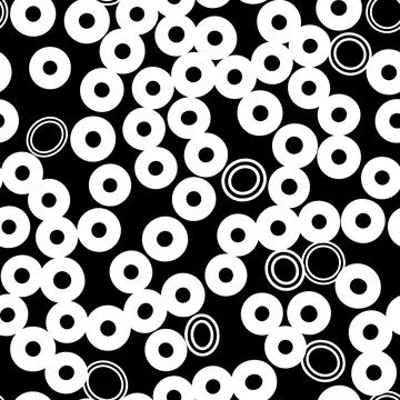 Vector set background. Round geometry group batik graphic. Hand drawn Stock Illustration