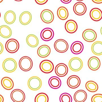 Vector set background. Round geometry group batik graphic. Hand drawn Illustrazione stock