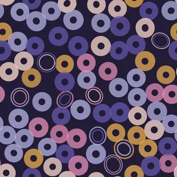 Vector set background. Round geometry group batik graphic. Hand drawn Stock Illustration