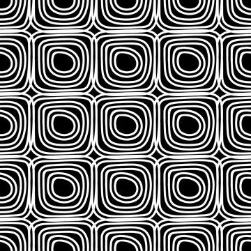 Vector set background. Square geometry group batik graphic. Hand drawn round Stock Illustration