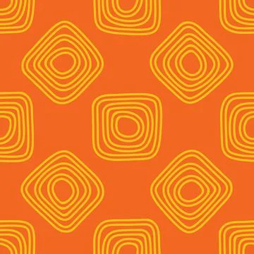 Vector set background. Square geometry group batik graphic. Hand drawn round イラスト素材