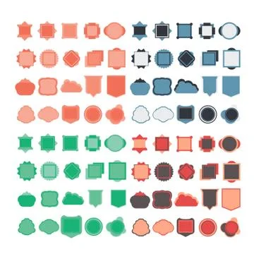 Vector set Badge. Design elements 스톡 일러스트