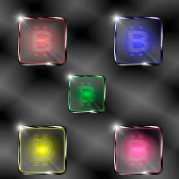 The vector set of banners. Stock Illustration