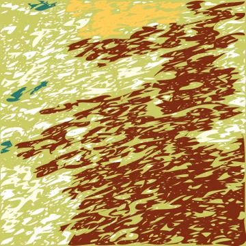 Vector set of brush strokes. Grunge isolated elements. Acrylic stamp. Vector Illustrazione stock