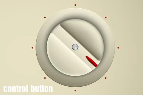 Vector set of buttons, volume control Stock Illustration
