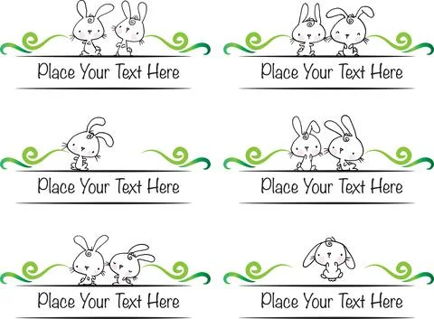 Vector set: calligraphic design elements and page decoration Stock Illustration