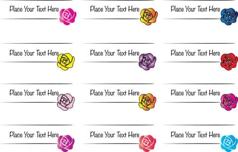 Vector set: calligraphic leaf design elements and page decoration Ilustración de archivo