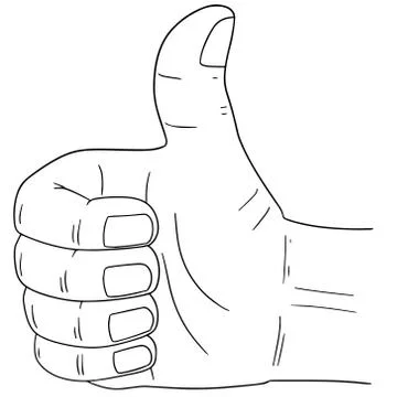 Vector set of cartoon hand Illustrazione stock