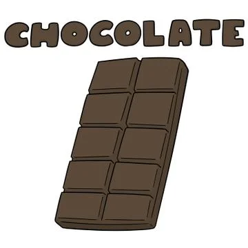 Vector set of chocolate Stock Illustration