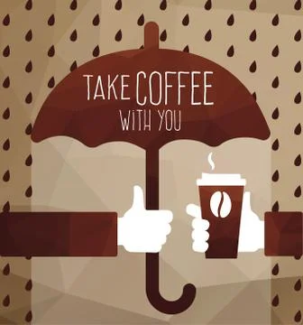 Vector set coffee design elements Stock Illustration