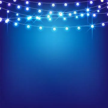 Vector set colored Electric lighting Stock Illustration