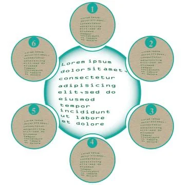 Vector set of colored ribbons Stock Illustration