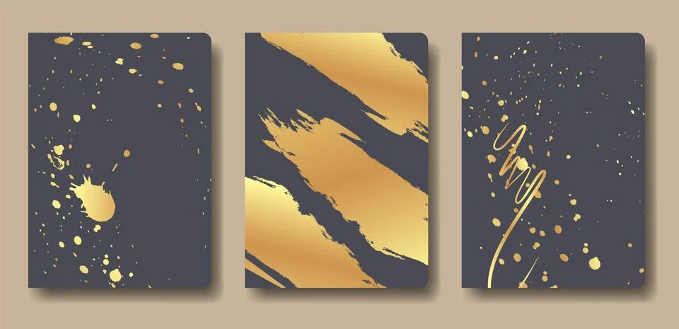 Vector set of covers for planners and notebooks Stock Illustration