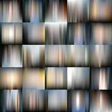 Vector set of dark gradient mesh background Illustrazione stock