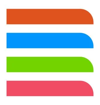 A vector set features colorful web design elements including banners 스톡 일러스트