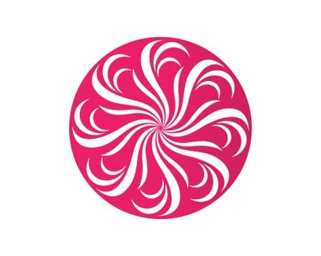 Vector set of floral patterns on a white background 스톡 일러스트