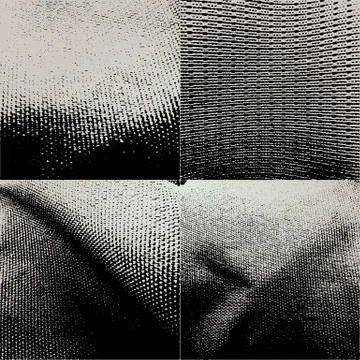 Vector set of grunge textile pattern.Texture Stock Illustration