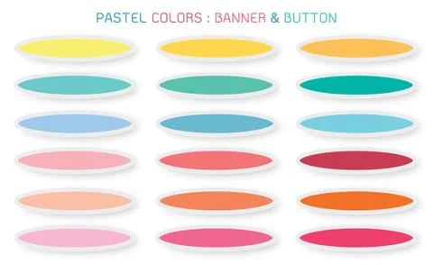 Vector Set of Header Banner or Button Templets Stockillustratie