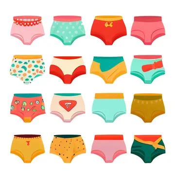 Underwear Illustrations ~ Stock Underwear Vectors