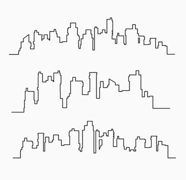 Vector set of linear Stock Illustration