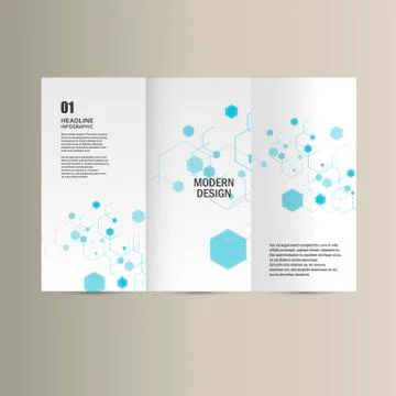 Vector set network connection. Hexagon background Illustrazione stock