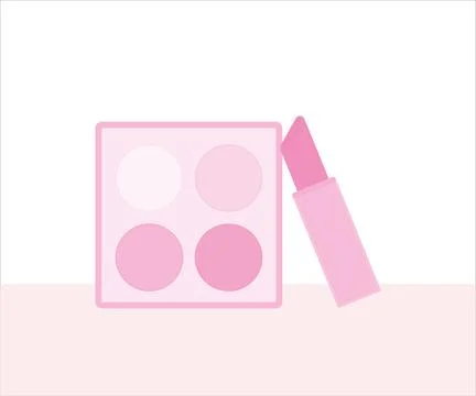 Vector set of packages for decorative cosmetics for nude makeup. Container .. Illustrazione stock