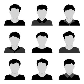 Vector set of people icons Stock Illustration