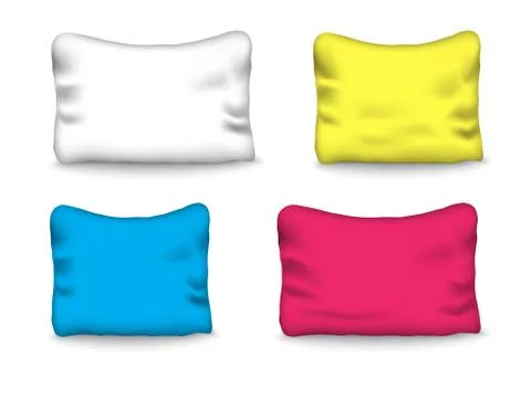 Vector set pillows Stock Illustration