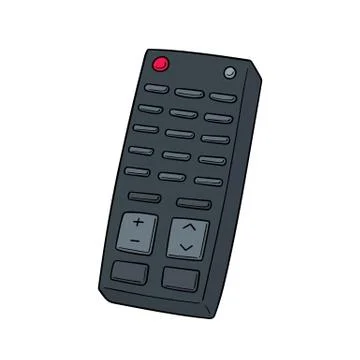 Vector set of remote control Stock Illustration