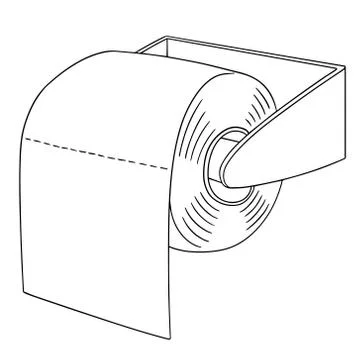 Vector set of tissue paper Stock Illustration