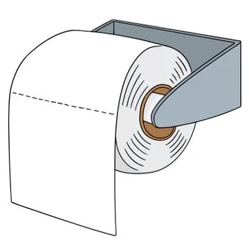 Vector set of tissue paper Stock Illustration