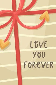 Vector set of Valentines day greeting cards. Flat style Stock Illustration