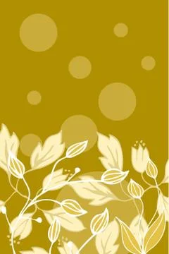 Vector set with vintage flowers Stock Illustration