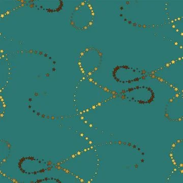 Vector set with vintage golden frames Victorian style element. Rococo decorat Stock Illustration