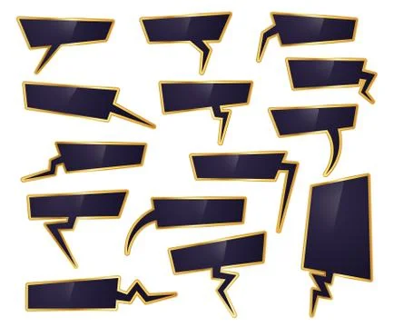 Vector set web banners. Stock Illustration