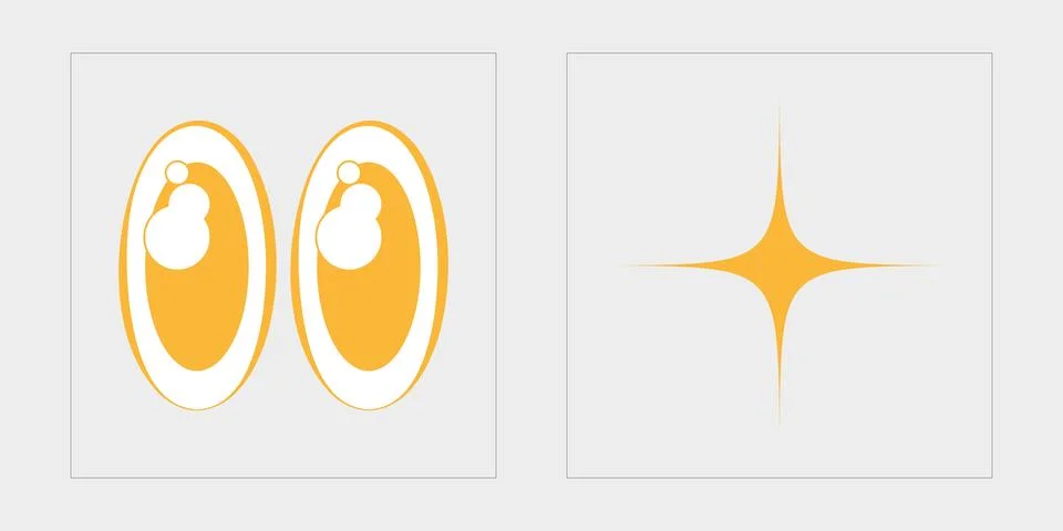 Vector set of Y2K. Big collection of abstract graphic geometric symbols. Flat Stockillustratie
