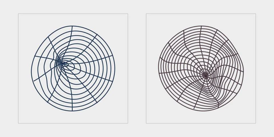 Vector set of Y2K. Big collection of abstract graphic geometric symbols. For Stock Illustration