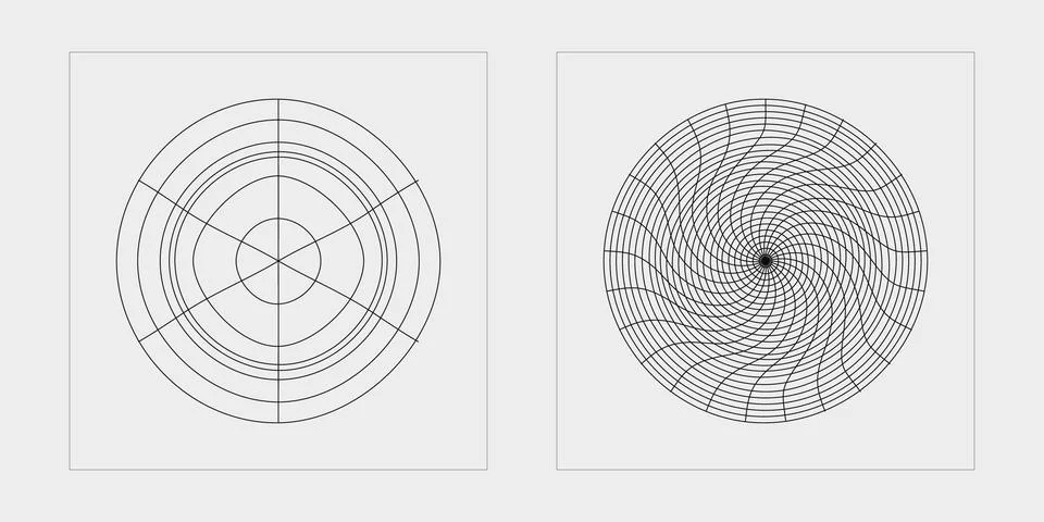 Vector set of Y2K. Big collection of abstract graphic geometric symbols 库存插图