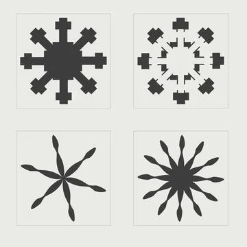 Vector set of Y2K. Extraordinary Graphic Assets. Elements for graphic decoration Stock Illustration