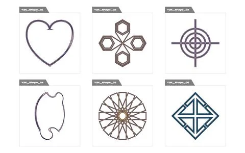 Vector set of Y2K. Extraordinary Graphic Assets. Objects in y2k style. 스톡 일러스트