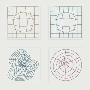 Vector set of Y2K. Extraordinary Graphic Assets. For modern T-shirts designed. Stock Illustration