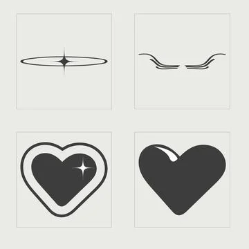 Vector set of Y2K. Large set of retro objects for design. Cyberpunk elements. イラスト素材