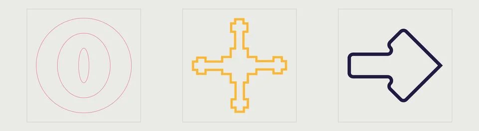 Vector set of Y2K. Large set of retro objects for design. Elements for graphic Stock Illustration