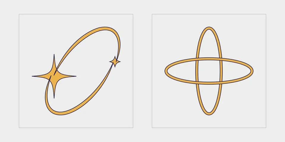 Vector set of Y2K. Large set of retro objects for design. Elements for graphic Stock Illustration