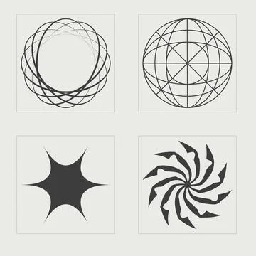 Vector set of Y2K. Large set of retro objects for design. For modern T-shirts Illustrazione stock