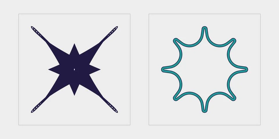 Vector set of Y2K. Large set of retro objects for design. Elements for graphic Stock Illustration