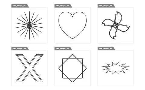 Vector set of Y2K. Large set of retro objects for design. Templates for notes Illustrazione stock